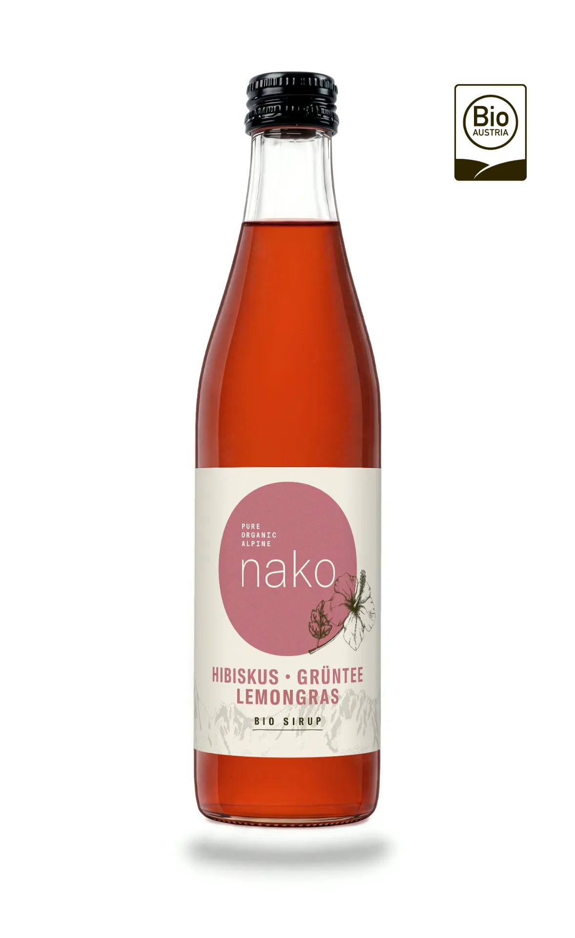 Hibiskus Bio Sirup (200 ml · Einzelflasche)